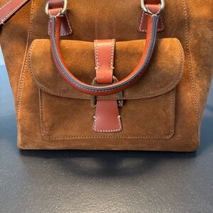 Dooney and Bourke Excellent Suede Tote Satchel